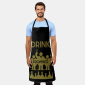 プロセッコワインドリンカー エプロン (着用した状態)