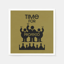 プロセッコワインドリンカー スタンダードカクテルナプキン