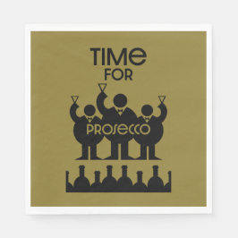 プロセッコワインドリンカー スタンダードランチョンナプキン