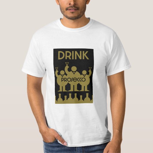 プロセッコワインドリンカー Tシャツ (正面)