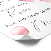 プロセッコ – キスブライダルシャワーゲーム数 ポスター (角)