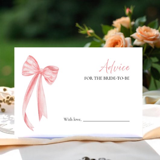 プロセッコ ブライダルシャワー アドバイスカード 花嫁へのメッセージ 招待状