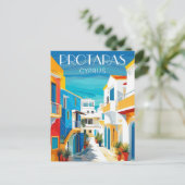 プロタラスキプロス – 東キプロス ポストカード (スタンド正面)