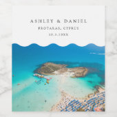 プロタラスビーチキプロス ワインラベル (シングルラベル)