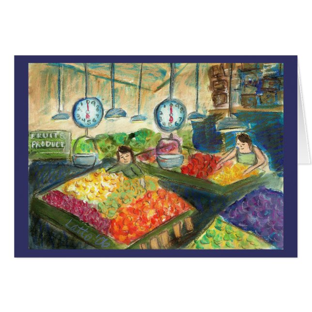 プロダクションカードの世話 (正面横)