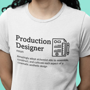プロダクションデザイナー定義ライトモード – フィルム Tシャツ