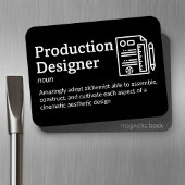 プロダクションデザイナー定義 – フィルム3" x 4" Flex マグネット