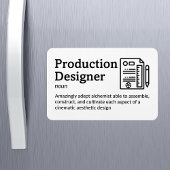 プロダクションデザイナー – Set Life 4" x 6" Flex マグネット