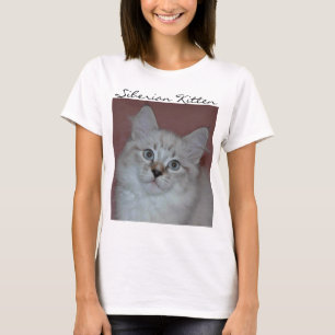 プロダクトのシベリア人のColorpointの子ネコ Tシャツ