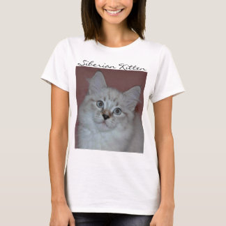 プロダクトのシベリア人のColorpointの子ネコ Tシャツ