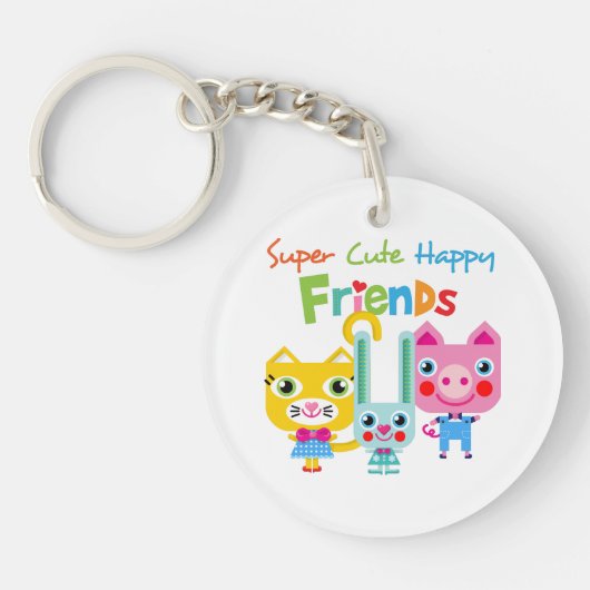 プロダクトをカスタマイズ キーホルダー (正面)