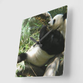 プロダクトをカスタマイズ スクエア壁時計 (傾斜)