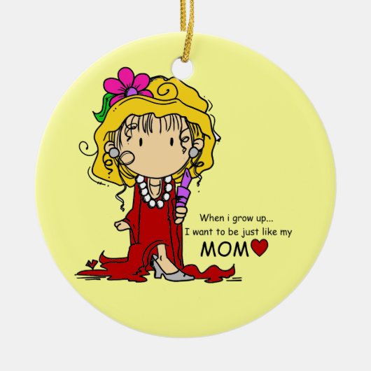 プロダクトをカスタマイズ セラミックオーナメント (正面)