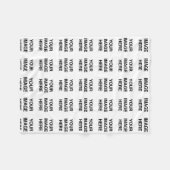 プロダクトをカスタマイズ フリースブランケット (正面(横))