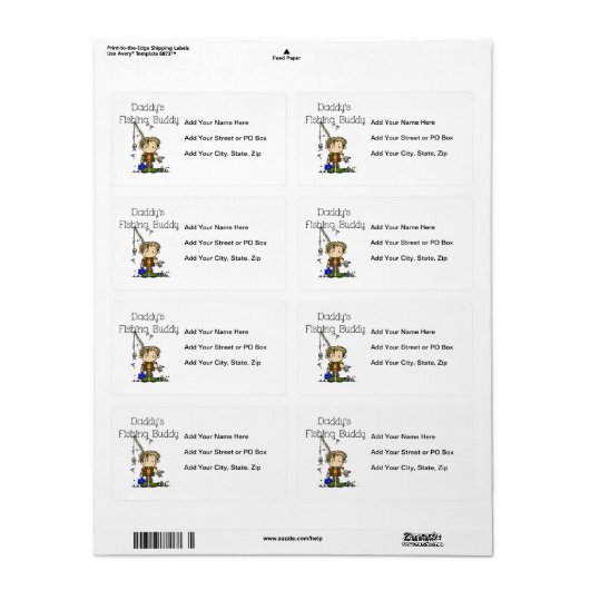 プロダクトをカスタマイズ ラベル (フルシート)