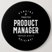 プロダクトマネージャの役職ギフト 缶バッジ (正面)