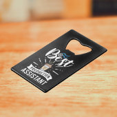 プロダク最高のションアシスタント – 映画クルーのギフト クレジットカード栓抜き