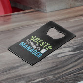 プロダク最高のションマネージャ – 映画クルー クレジットカード栓抜き