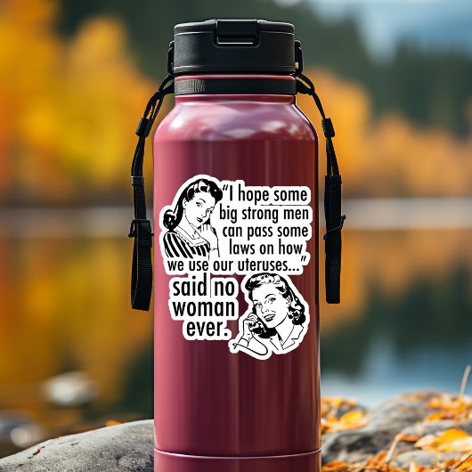 プロチョイスユーモアレトロ政治漫画フェミニスト シール