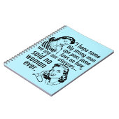 プロチョイスユーモアレトロ政治漫画 ノートブック (左側)