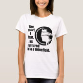 プロチョイスルスバダーギンスバーグ最高裁判所引用文 Tシャツ (正面)