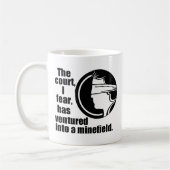 プロチョイスルスバダーギンズバーグスプリームコート引用文 コーヒーマグカップ (左)