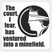 プロチョイスルスバダーギンズバーグスプリームコート引用文 スクエアシール (正面)