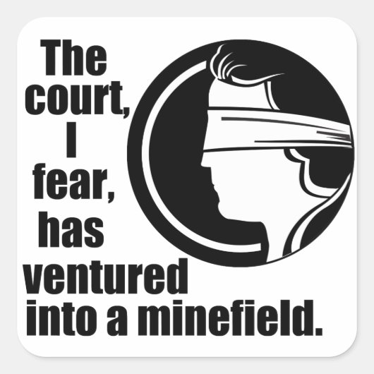 プロチョイスルスバダーギンズバーグスプリームコート引用文 スクエアシール (正面)