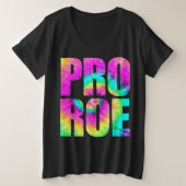 プロチョイス私の体私の選択 – #prochoice - Pro-Ch プラスサイズTシャツ (デザイン正面)