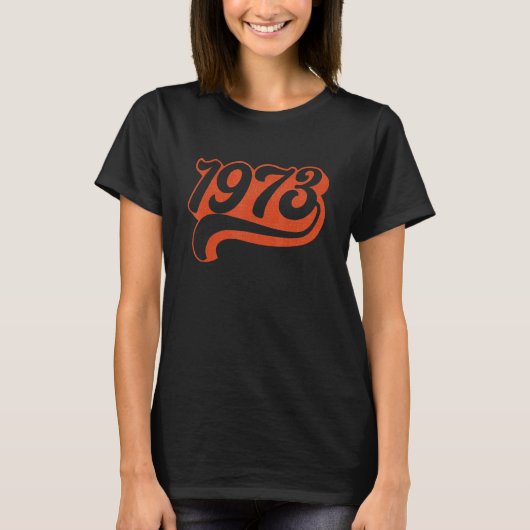 プロチョイス1973女性の権利フェミニズムRoe v Wade Tシャツ (正面)