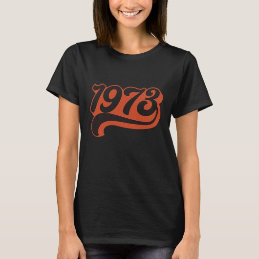 プロチョイス1973女性の権利フェミニズムRoe v Wade Tシャツ (正面)