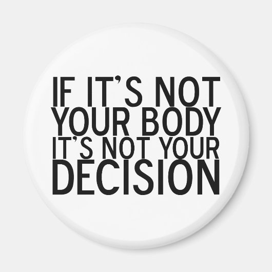 プロチョイス マグネット (正面)