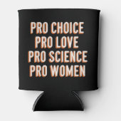 プロチョイス 女性の権利 フェミニスト 家父長制 LGBT 缶クーラー (正面)