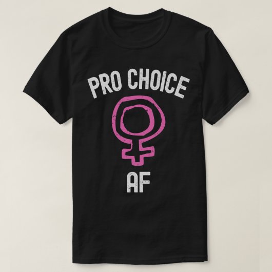プロチョイスAF 1 Tシャツ (デザイン正面)