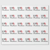 プロットは厚くなります ラッピングペーパー (フラット)