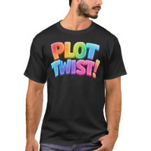 プロットツイストTシャツ