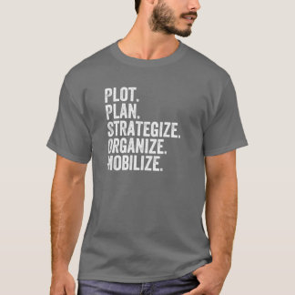 プロットプラン 戦略立案 整理 動員 キラーマイク Tシャツ