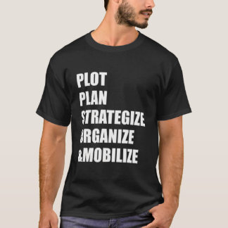 プロットプラン 戦略立案 整理 動員 Tシャツ