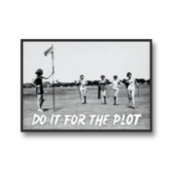 プロットプリントヴィンテージゴルフフォトポスター ポスター