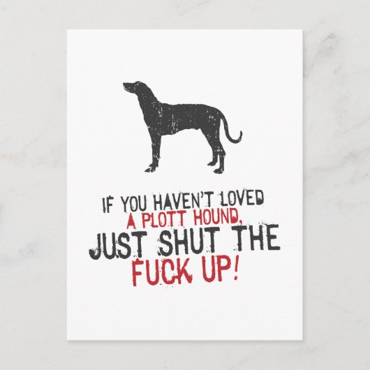 プロット・ハウンド ポストカード (正面)