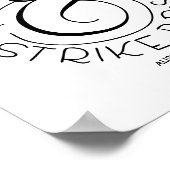 プロップを掴んでポーズを取る – フォトブース ポスター (角)