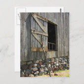 プロップドオープンバーンドア ポストカード (正面/裏面)