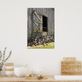 プロップド・バーンドア ポスター (キッチン)