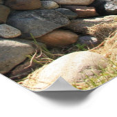 プロップド・バーンドア ポスター (角)