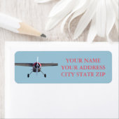 プロップ飛行機 ラベル (インサイチュ)