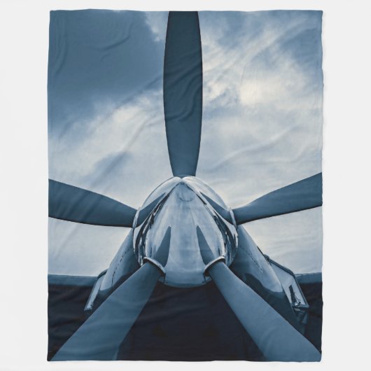 プロッ澄んプ！ フリースブランケット (正面)