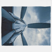 プロッ澄んプ！ フリースブランケット (正面(横))