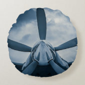 プロッ澄んプ！ ラウンドクッション (正面)