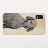 プロッ絵画ツ – かわいいオリジナルドッグアート Case-Mate iPhoneケース (裏面(横))