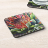 プロテアのコースター コースター (左側)